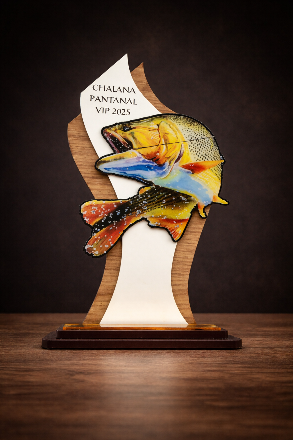 TROFEU SPORT: Estrutura forte em MDF com detalhes de alto relevo em Acrílico - Troféus - Imagem 2